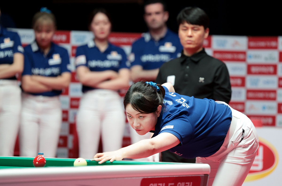 NH농협카드, 짜릿한 역전극으로 프로당구 팀리그 3R 첫판 승리