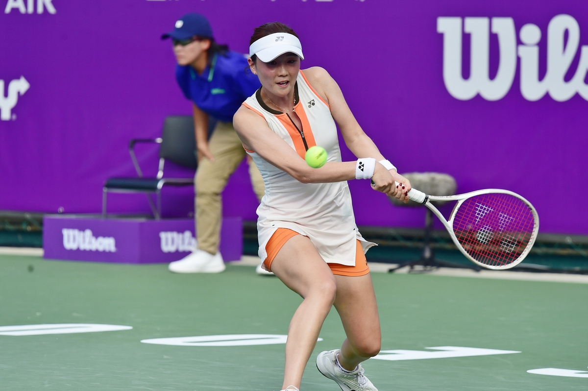 박소현, 코리아오픈 테니스 1회전서 시니아코바에 져 탈락