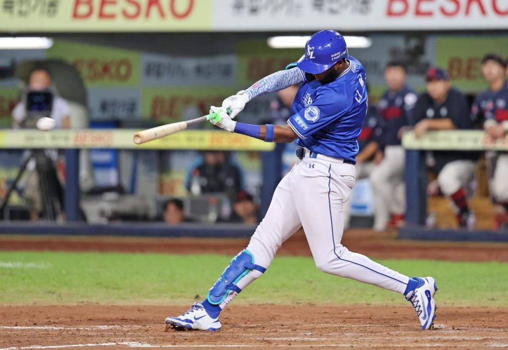 삼성 디아즈, 48호 홈런 폭발…외국인 한 시즌 최다 타점 신기록