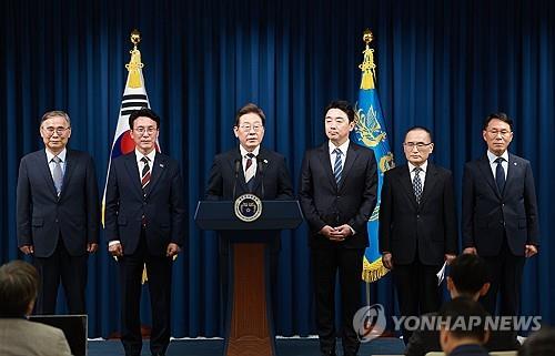 이재명 대통령, 첫 인사 발표