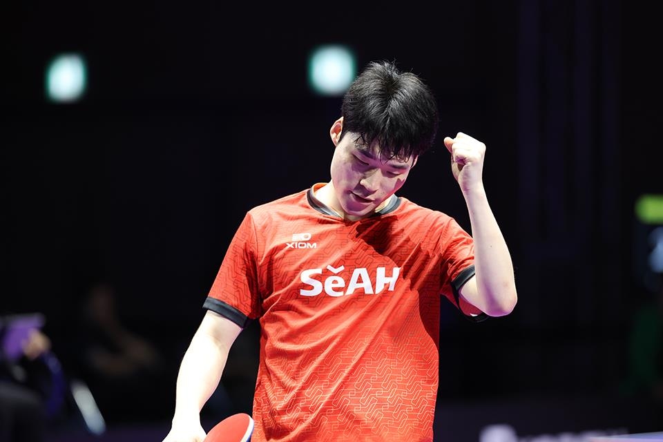 프로탁구리그 시리즈2 남자부 우승자 장우진 