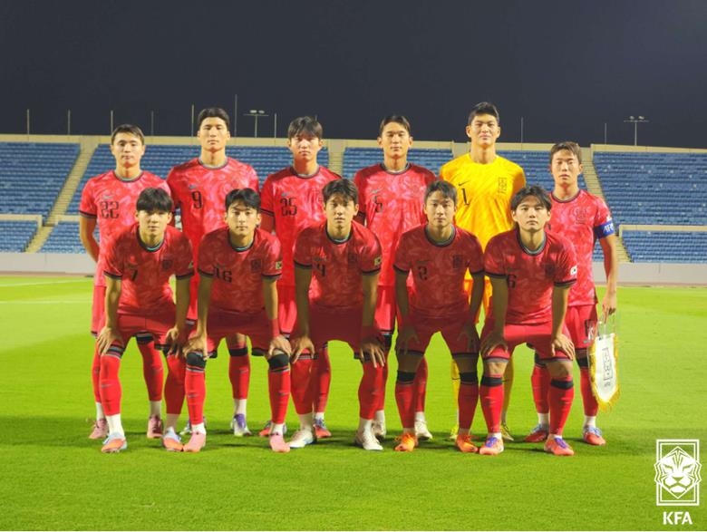U-22 축구대표팀, 아시안컵 대비 사우디 전훈 연습경기서 2패