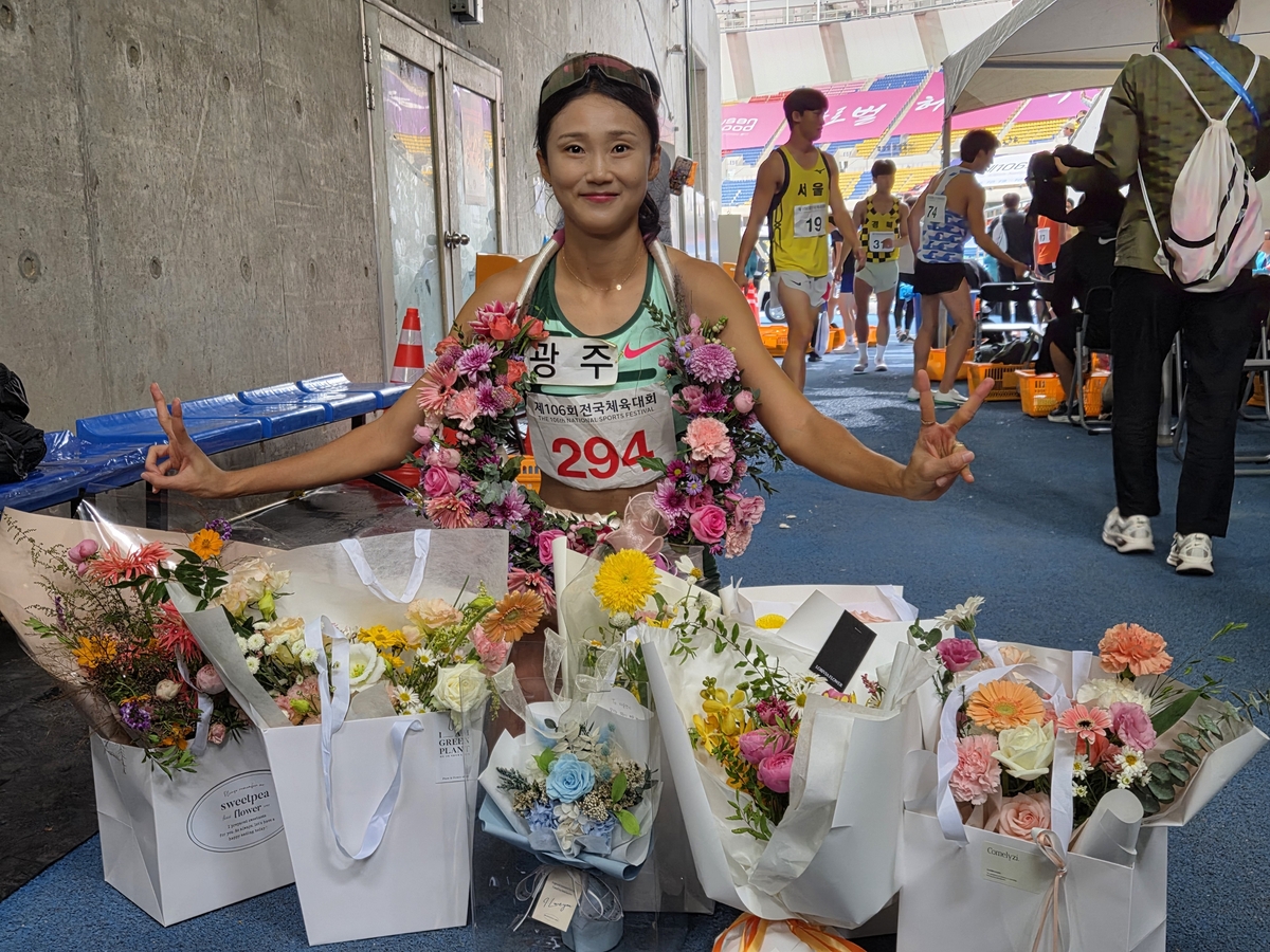[전국체전] '은퇴' 강다슬 "경쟁력 있을 때 떠나야…후배들 응원해주세요"