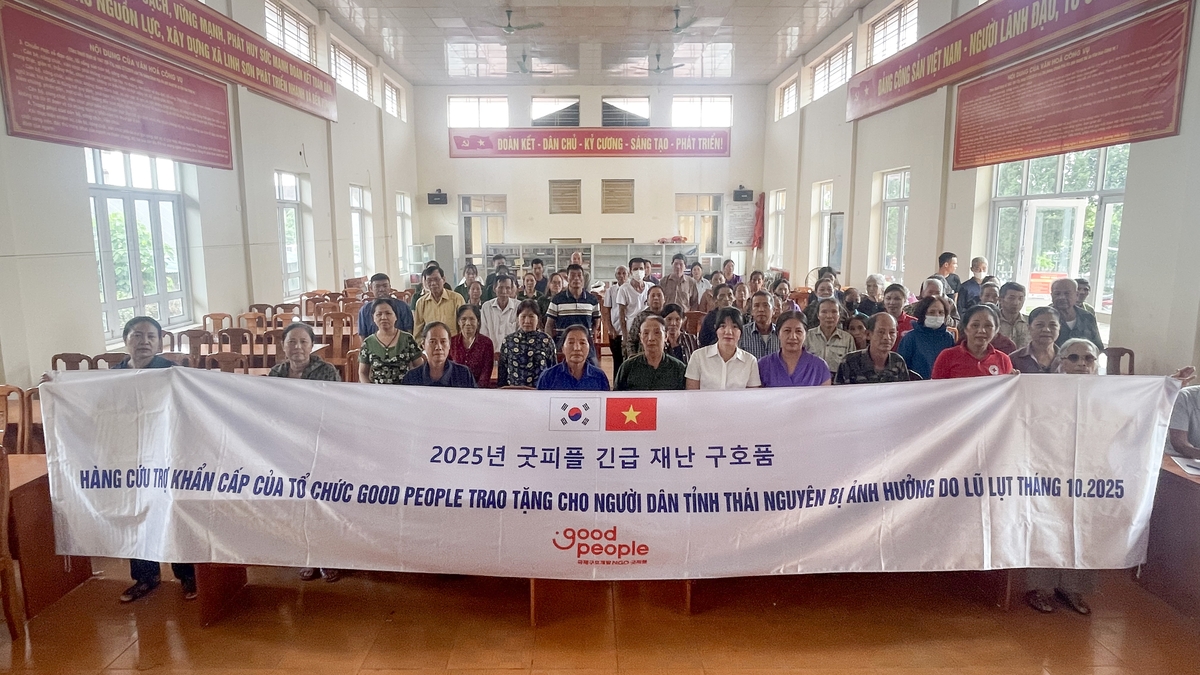 굿피플, 태풍 피해 베트남 북부에 2만달러 지원