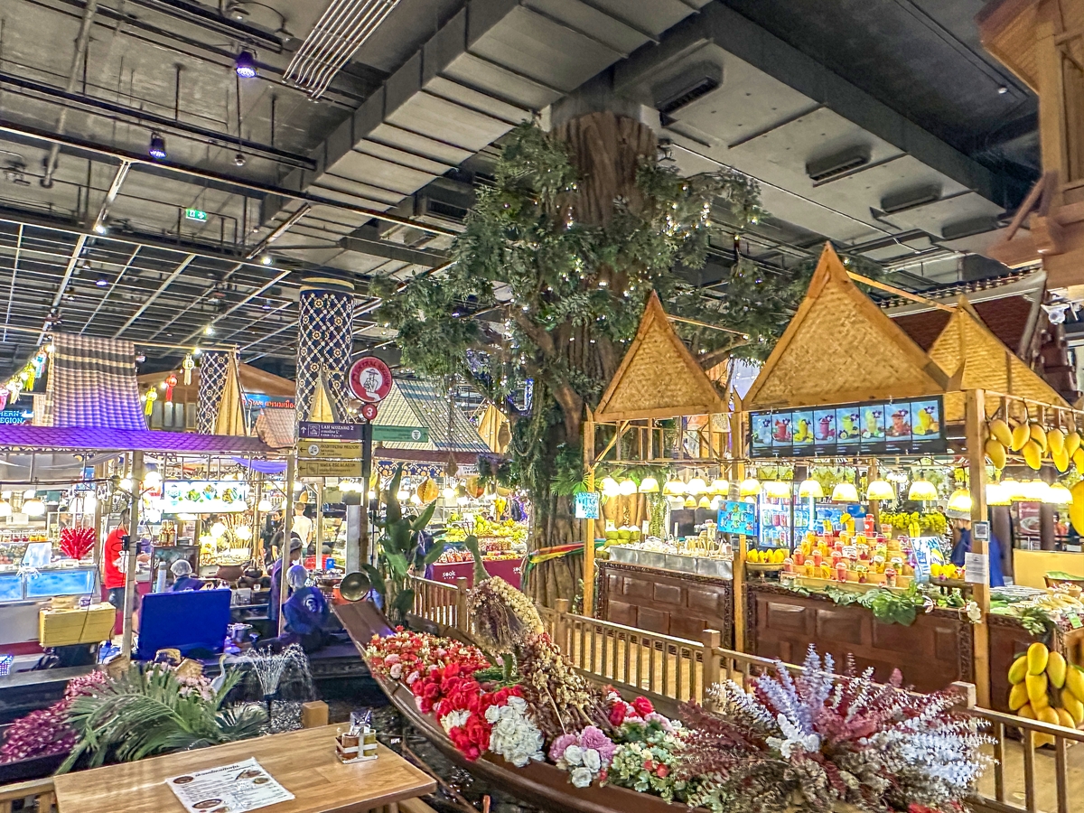 대형 쇼핑몰 '아이콘시암'의 푸드코트 [사진/권혁창 기자]