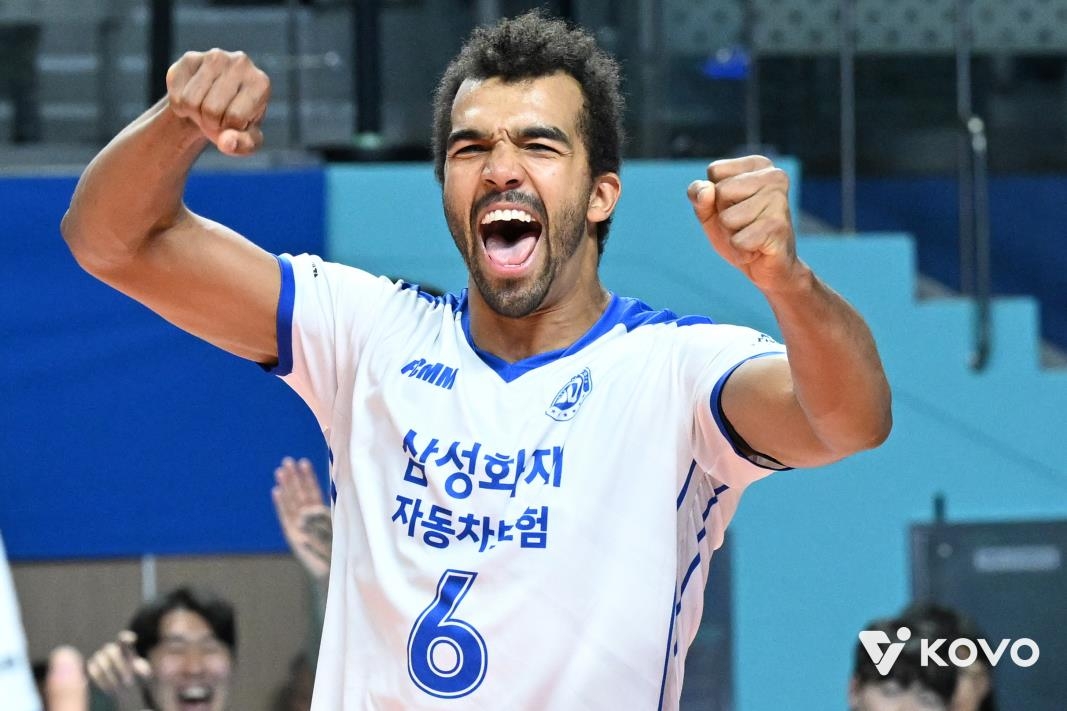 삼성화재의 외국인 거포 아히