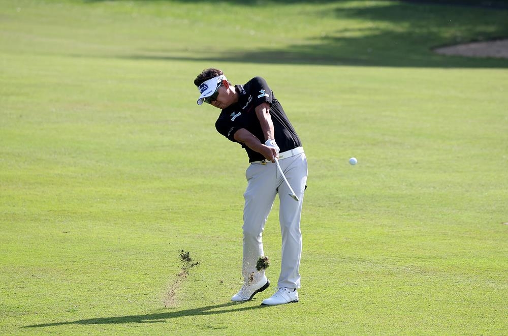 박상현, KPGA 투어 최종전 2R 공동 선두 수성