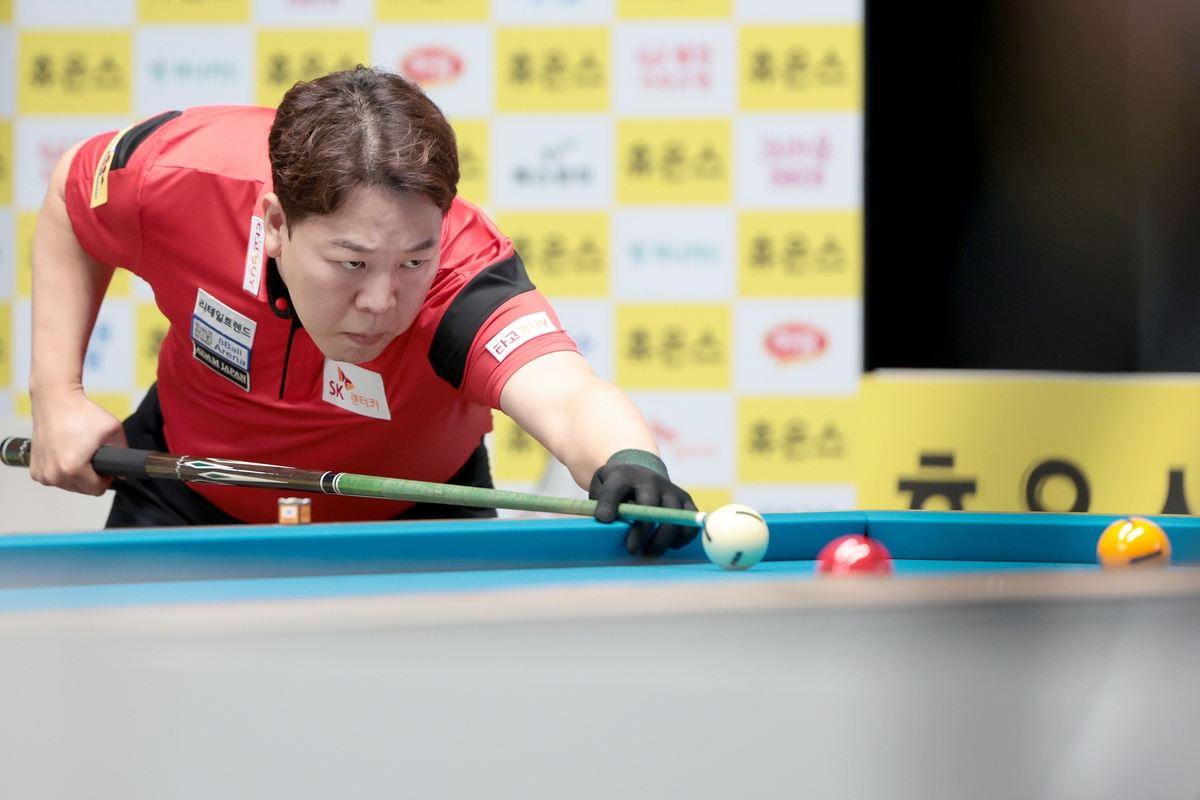 '헐크' 강동궁, '스페인 전설' 산체스와 프로당구 16강 격돌