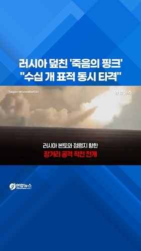  우크라, '죽음의 핑크'로 러시아 본토 공격