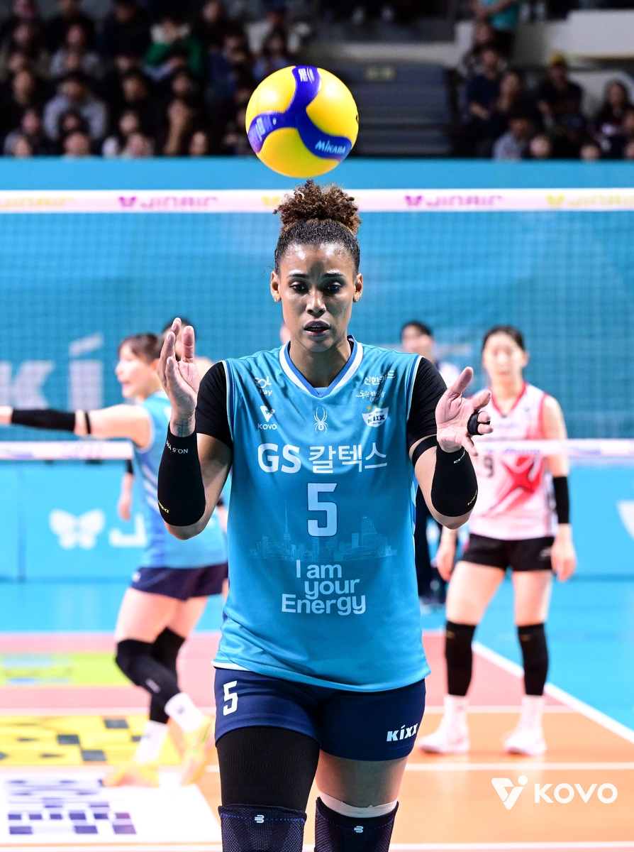 '쿠바 특급' 실바가 체력 아끼는 법…'3-0 셧아웃 승리'