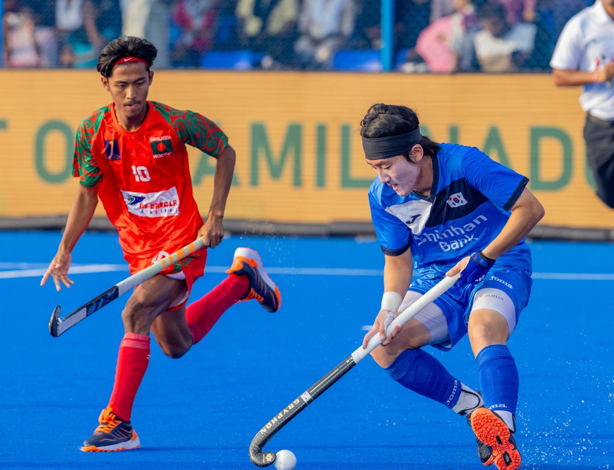 한국, 주니어 남자하키 월드컵 19-20위전서 중국과 격돌