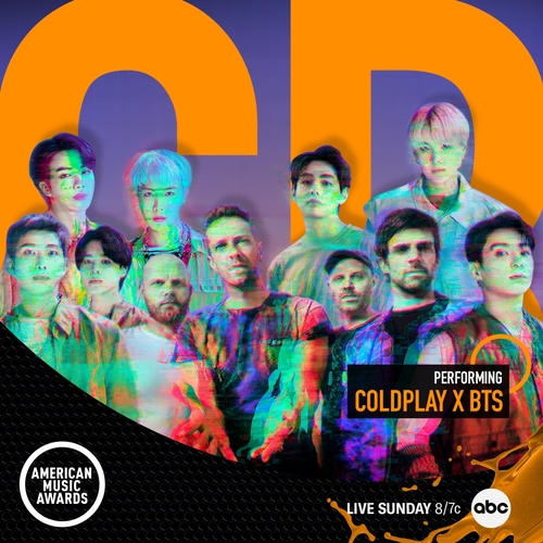 BTS realizará por primera vez una actuación de 'My Universe' con Coldplay en los premios AMA