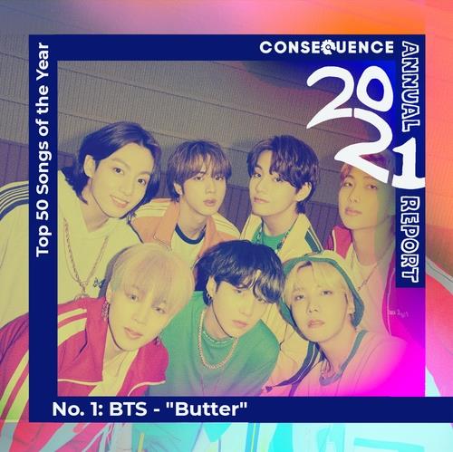 La foto, capturada de la cuenta de medios sociales de Consequence of Sound, muestra al grupo masculino de K-pop BTS. (Prohibida su reventa y archivo)