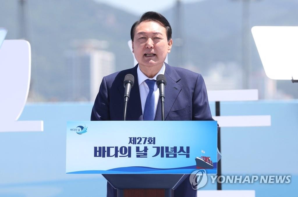 Yoon promete convertir a Corea del Sur en una 'nueva potencia marítima'