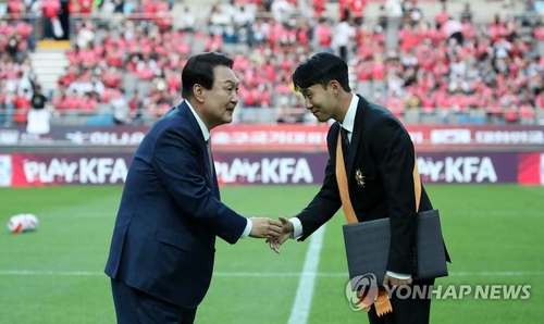 Yoon premia a Son Heung-min con el más alto honor nacional en deportes