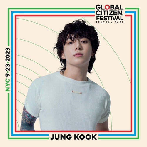 Jungkook de BTS será cabeza de cartel del festival Global Citizen 2023