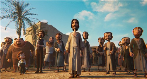 La foto, sin fechar, proporcionada por Mofac Studios, muestra una escena de la película "The King of Kings". (Prohibida su reventa y archivo)