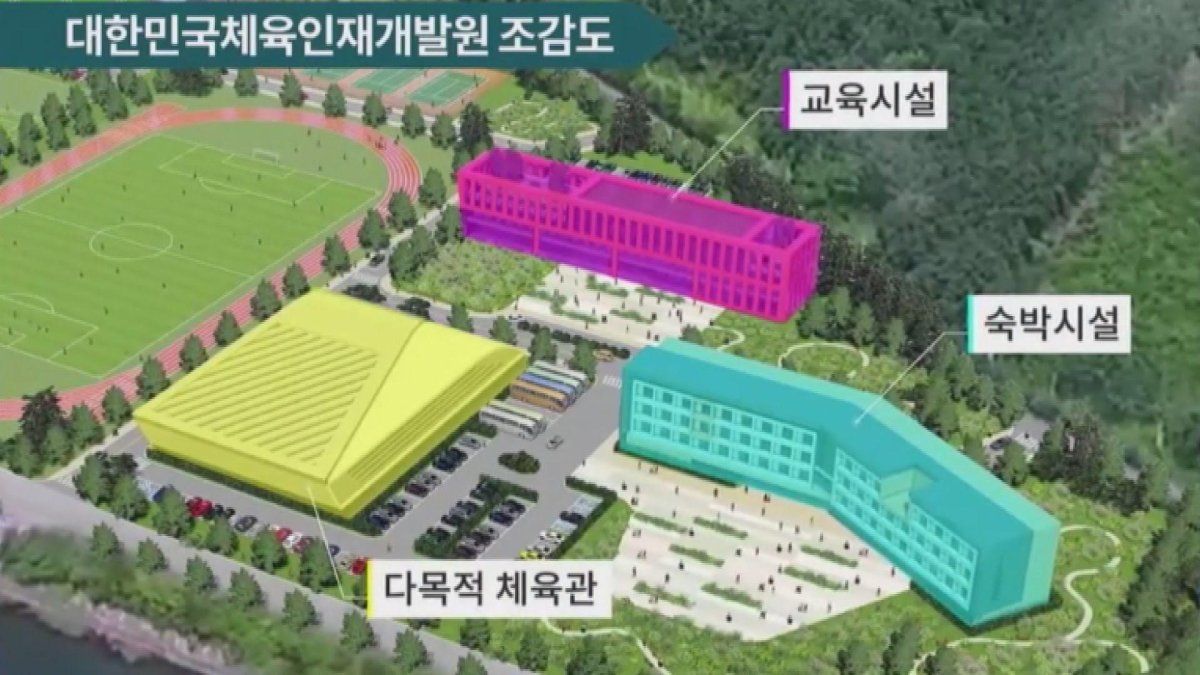 체육인 교육의 요람 체육인재개발원 전남 장흥에 건립 | 연합뉴스
