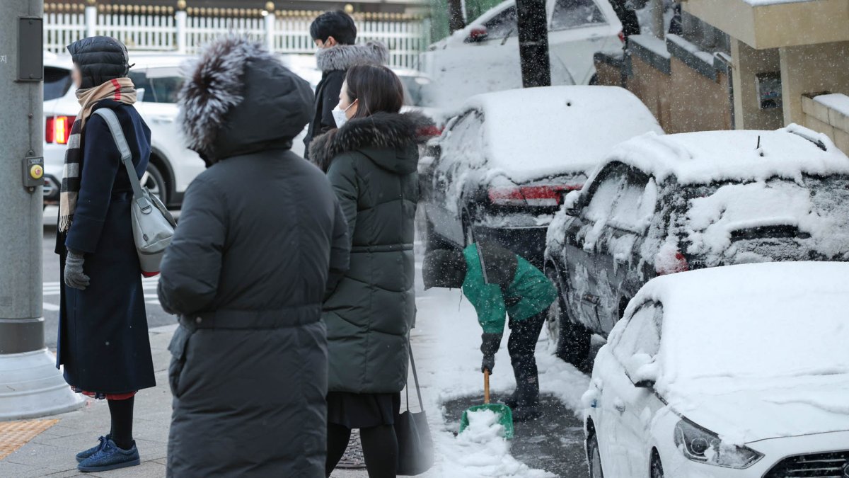 Corea del Sur sufre el día más frío de la temporada en el final de las festividades del Año Nuevo Lunar