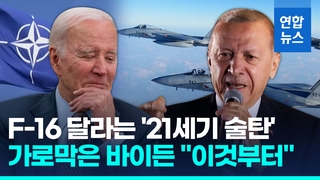 [영상] 'F-16 구매' 꺼낸 에르도안…바이든 "스웨덴 가입 찬성부터"