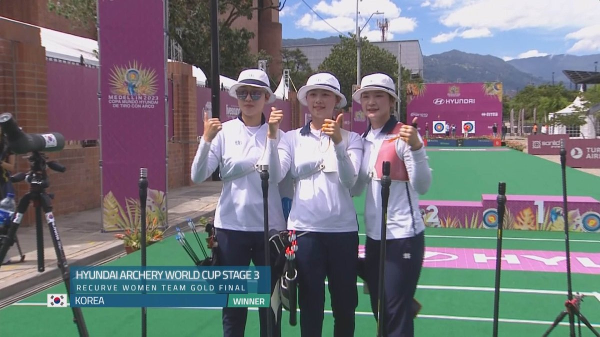 한국 양궁, 3차 월드컵 3종목 석권…임시현 2관왕