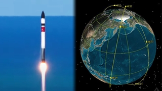 韓国の超小型衛星群１号機が打ち上げ成功　地上と交信（４月２５日）