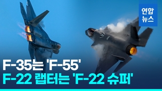 [영상] 'F-47' 'F-55' 'F-22 슈퍼'…미 차세대 최첨단 전투기 개발