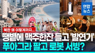 [영상] 푸아그라 팔고, 땡볕에 휴양객 연출…북한 '외화벌이' 발버둥