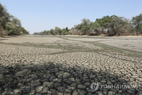 남아프리카 수십 년만의 가뭄(짐바브웨)