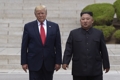 (LEAD) Trump warns N. Korea not to interfere with his reelection bid