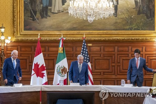 미·멕시코·캐나다 '공급망 강화' 뭉친다…"아시아에 대항"