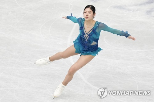Lee Hae-in 2nd in women's short program at figure skating worlds