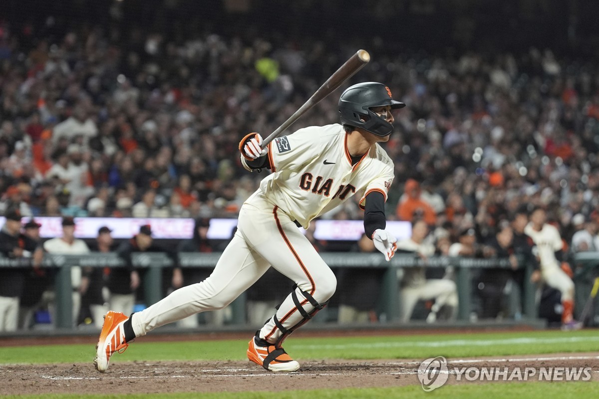 이정후, 3경기 만에 안타로 팀 내 유일한 타점