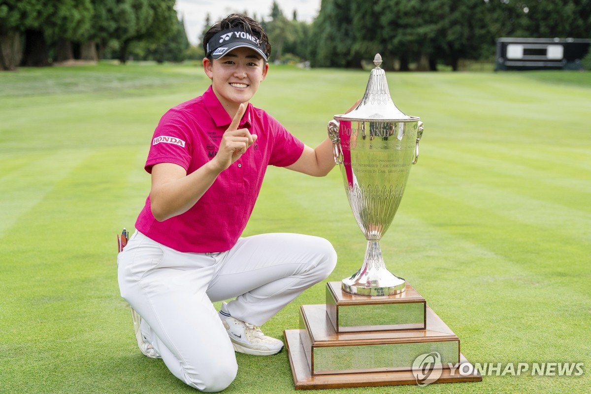이와이, LPGA 포틀랜드 클래식 제패…자매가 올해 나란히 우승(종합)