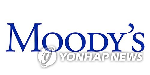 The logo of global credit appraiser Moody's Investors Service (Yonhap)