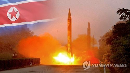 [속보] 일 정부 "북한, 탄도 미사일 2발 발사한 듯"<교도>