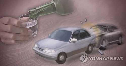 음주운전 공무원, 차량 4대 추돌후 도주…피해 순찰차에 검거돼(종합)