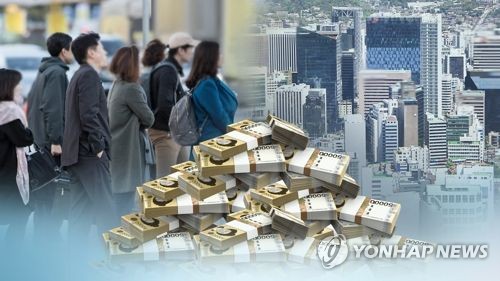 IMF "한국 GDP 대비 국가채무 증가 속도 35개 선진국 중 1위" (CG) 