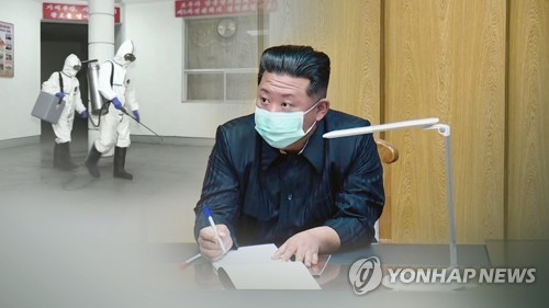북한 코로나 (CG)