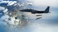 北朝鮮の戦闘機など１２機が異例の示威飛行　米空母再展開などに反発か