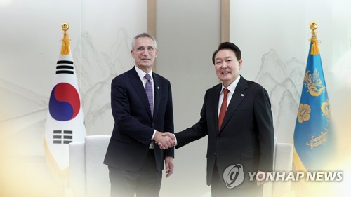 나토 "韓포함 파트너국에 '우크라 지원 숙고' 지속 요청할 것"