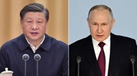시진핑, 모스크바 도착…푸틴과 오찬으로 2박3일 국빈방문 시작
