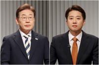 이재명 "내란세력과 단일화할거냐"…이준석 "망상 속에서 두려운가"