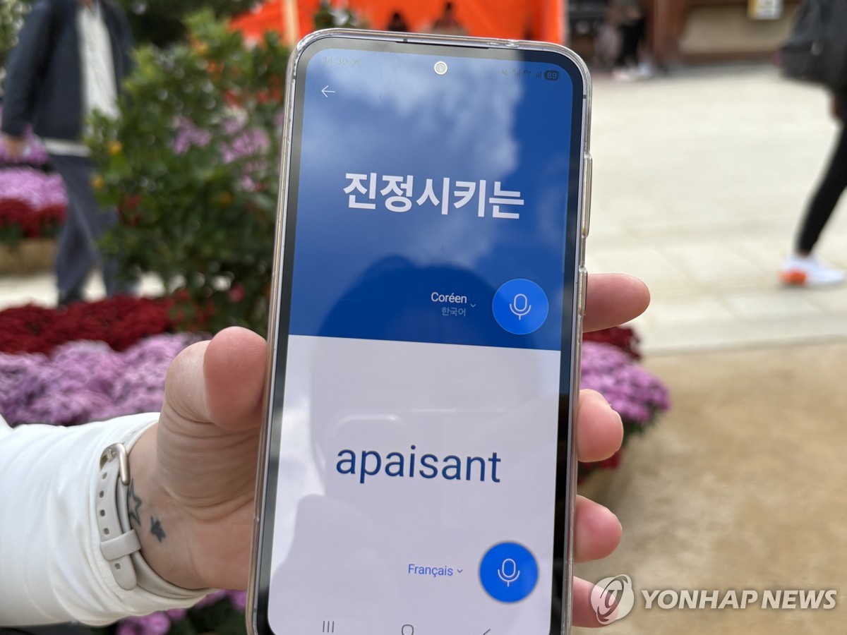 외국인이 본 조계사는?…마음을 "진정시키는"