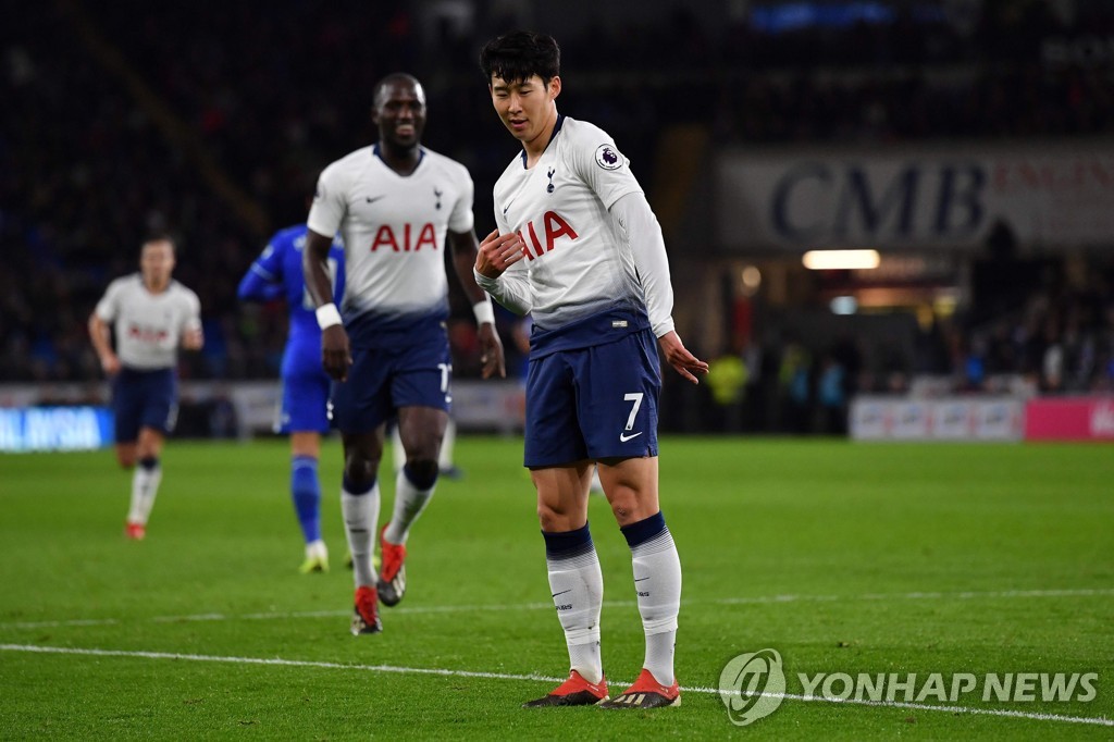 Son Heung-min stays hot with goal in 1st match of '19