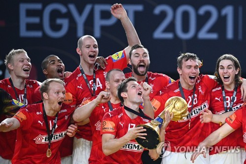 덴마크, 세계남자핸드볼선수권 우승…김진영은 득점 8위