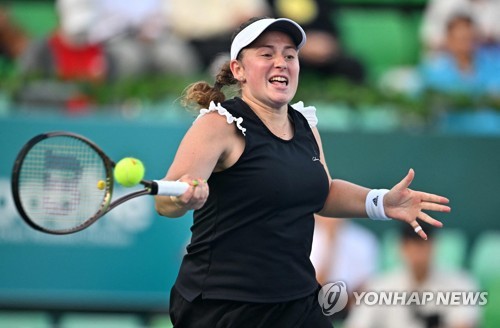 (LEAD) Top seed Ostapenko reaches WTA Korea Open final