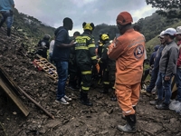 콜롬비아 산사태로 최소 27명 사망…