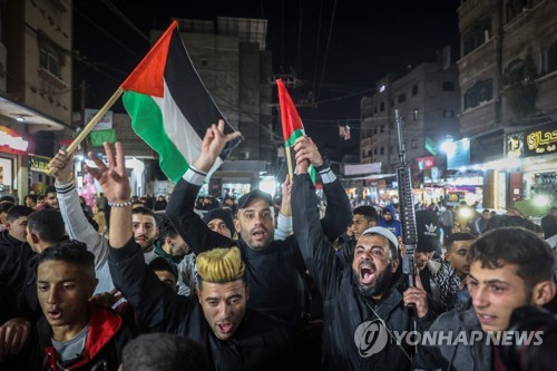 서안 갈등 격화…팔레스타인 10명 사살되자 이스라엘로 로켓포