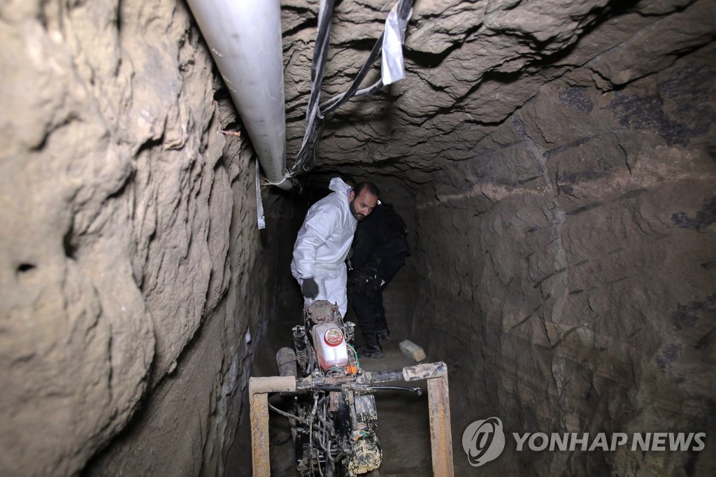 구스만 탈옥에 이용된 지하 터널